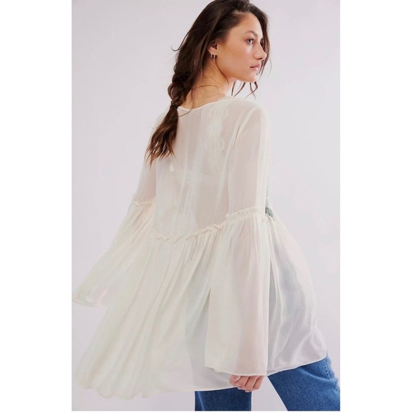 New! Free People‎ Madeline Tunic Cream
Combo Sz Small $168 - Picture 3 of 9